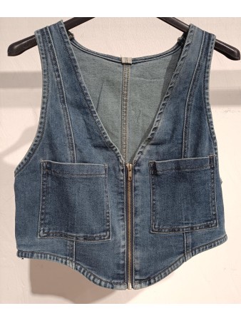 Chaleco Denim