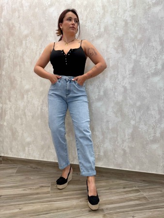 Jeans mom fit
